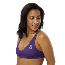 Load image into Gallery viewer, Padded bikini top (Purple)
