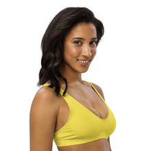 Load image into Gallery viewer, Padded bikini top (Yellow)
