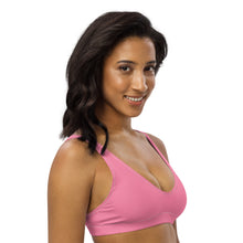 Load image into Gallery viewer, Padded bikini top (Tickle Me Pink)
