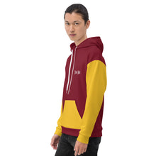 Load image into Gallery viewer, Unisex Hoodie (Burgundy, Gold, &amp; White)

