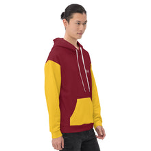 Load image into Gallery viewer, Unisex Hoodie (Burgundy, Gold, &amp; White)
