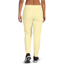 Load image into Gallery viewer, Women&#39;s Joggers (Banana &amp; White)
