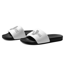 Load image into Gallery viewer, Men’s slides (Black &amp; White)
