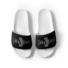 Load image into Gallery viewer, Men’s slides (White &amp; Black)
