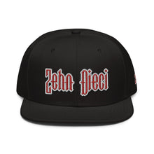 Load image into Gallery viewer, &quot;Feuer&quot; Snapback Hat (Black)
