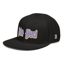 Load image into Gallery viewer, &quot;Monarch&quot; Snapback Hat (Black)
