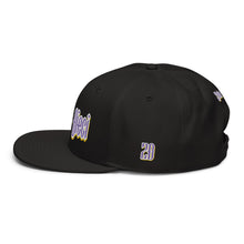 Load image into Gallery viewer, &quot;Monarch&quot; Snapback Hat (Black)
