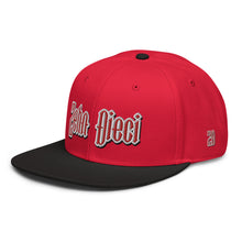 Load image into Gallery viewer, &quot;Feuer&quot; Snapback Hat (Red &amp; Black)
