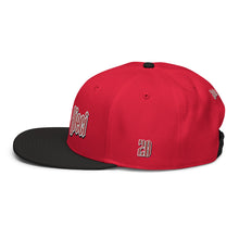 Load image into Gallery viewer, &quot;Feuer&quot; Snapback Hat (Red &amp; Black)
