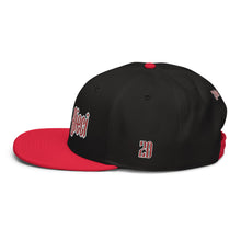 Load image into Gallery viewer, &quot;Feuer&quot; Snapback Hat (Black &amp; Red)
