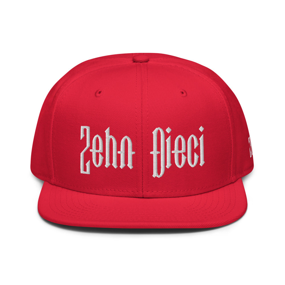 Snapback Hat (Red)