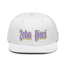 Load image into Gallery viewer, &quot;Monarch&quot; Snapback Hat (White)
