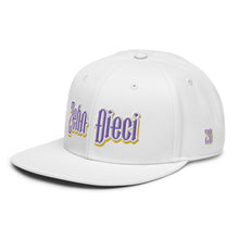 Load image into Gallery viewer, &quot;Monarch&quot; Snapback Hat (White)
