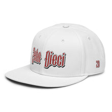 Load image into Gallery viewer, &quot;Feuer&quot; Snapback Hat (White)
