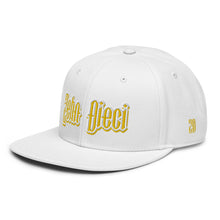 Load image into Gallery viewer, &quot;Chrysos&quot; Snapback Hat (White)
