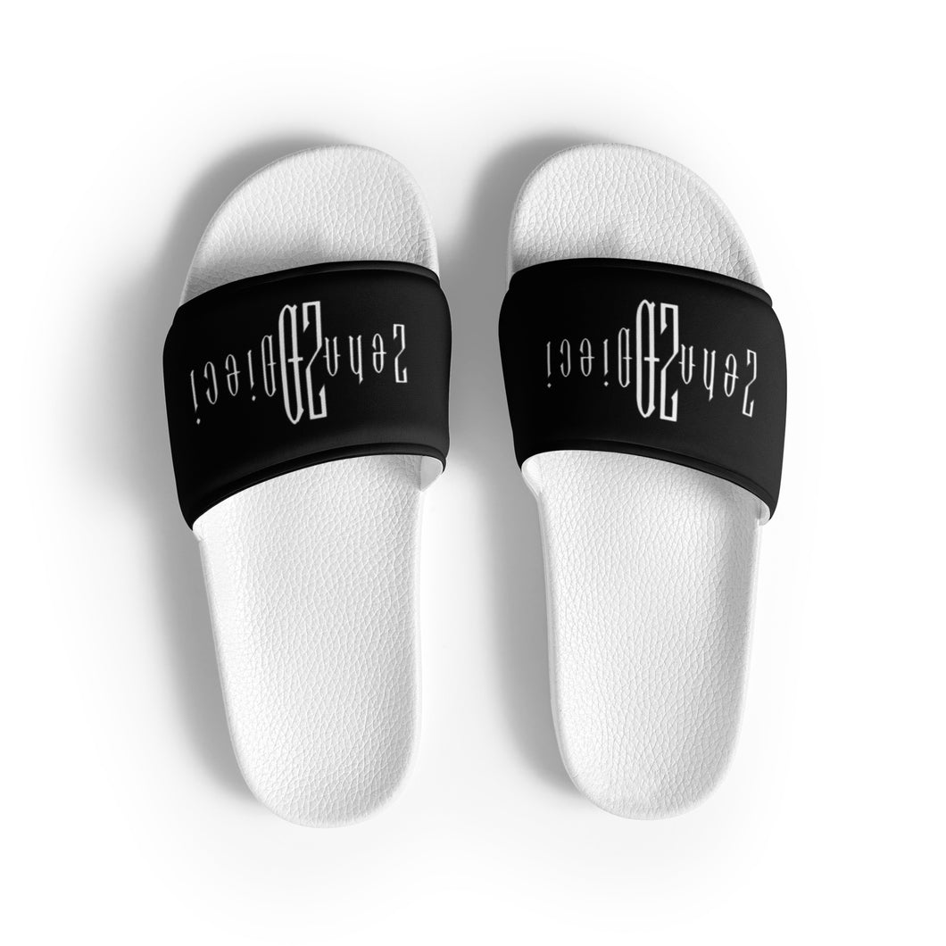 Women's slides (White & Black)